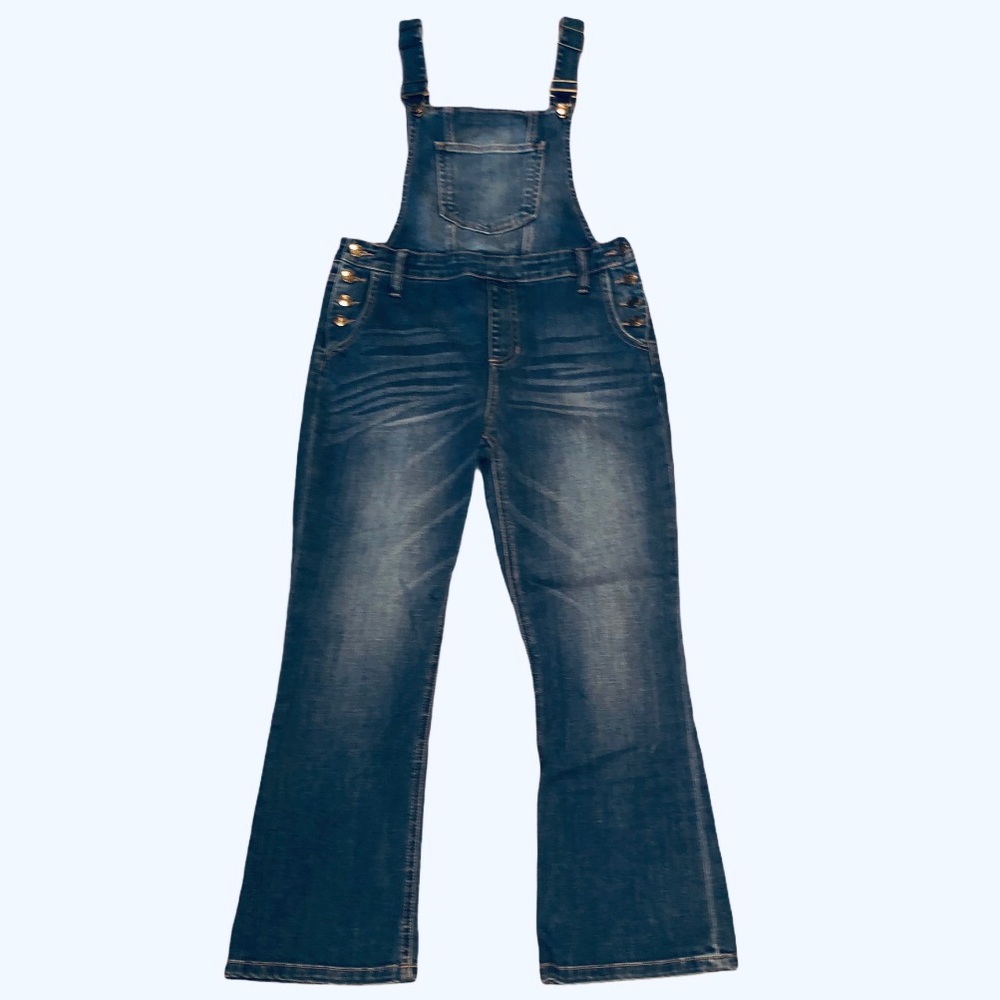 New Cello Denim Overalls Size M